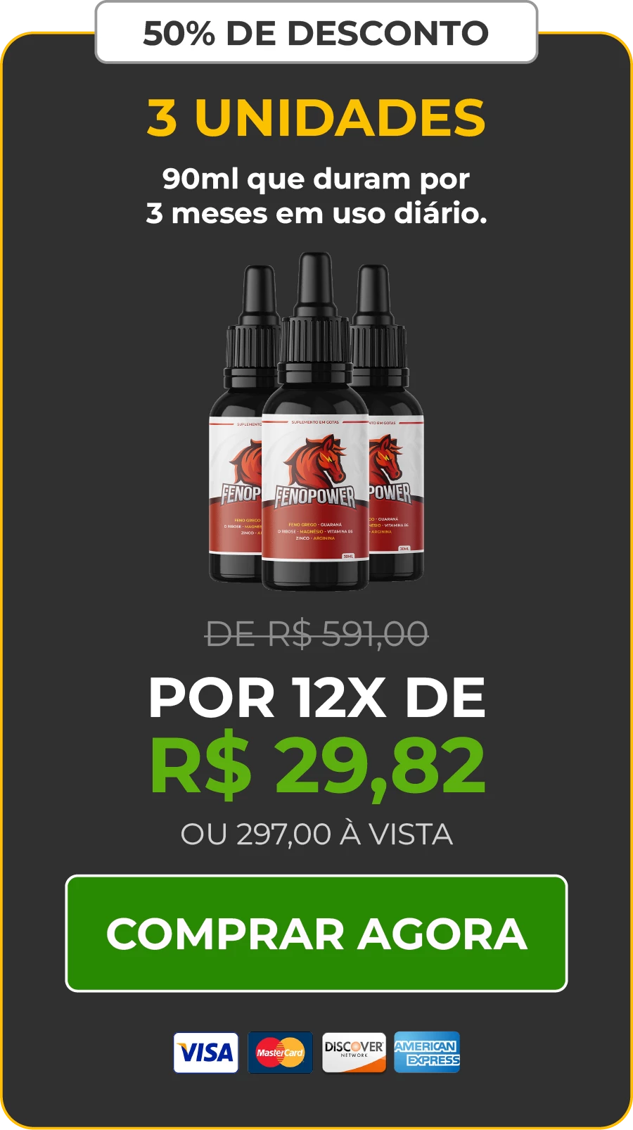 Tratamento contínuo com FenoPower – Mais benefícios por mais tempo